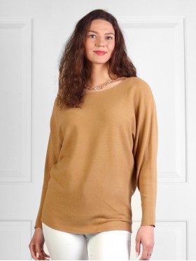 Long Bat Sleeves Pullover  Loose Tops